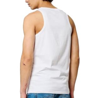 Débardeur Blanc Homme Kaporal MASH vue 2