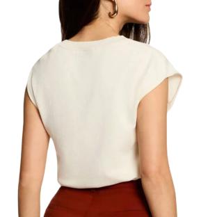 Top Ecru Femme Morgan MCHOCO vue 0