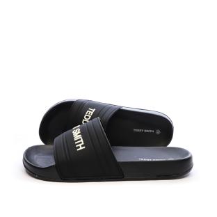 Claquettes Noires Homme Teddy Smith pas cher