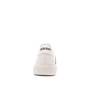 Baskets Blanches/Noires Femme Adidas Grand Court Base 2.0 vue 3