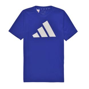 T-shirt Bleu Garçon Adidas IR7528 pas cher
