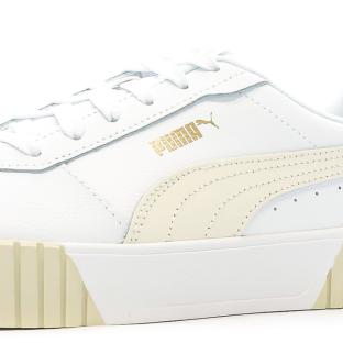 Baskets Beige/Blanc Femme Puma  Carina vue 7