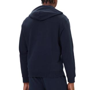 Sweat à Capuche Marine Homme Calvin Klein Jeans 350 Terry Monog vue 2