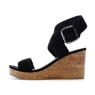 Sandales Noires Femme Chattawak Summer KIRA pas cher