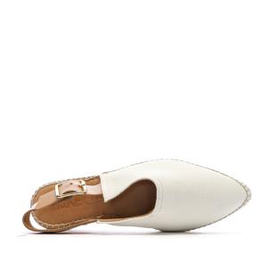 Sandales Blanc Femme Pare Gabia Anitz vue 0