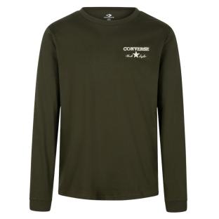 T-Shirt Kaki Homme Converse Forest Shelter vue 0