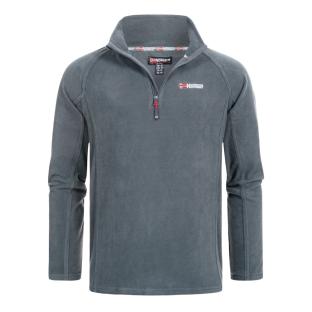 Veste Polaire 1/4 de Zip Grise Homme Geographical Norway Men 233 vue 0