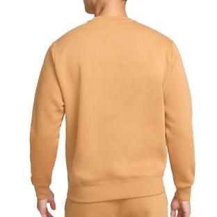 Sweat Orange Homme Nike Club vue 0