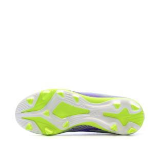 Adidas F50 Club FG/MG Junior-Fußballschuhe, violett/gelb Ansicht 0