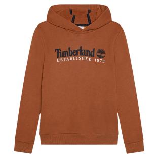 Sweat Marron Garçon Timberland T25U56 vue 0