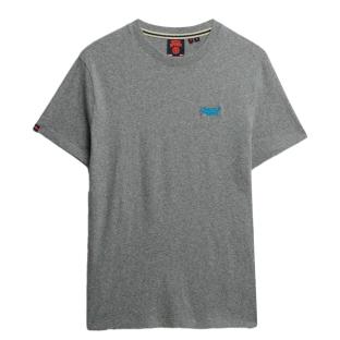 T-shirt Gris/Bleu Homme Superdry Vintage LogoR6Ts vue 2
