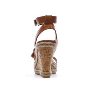 Sandales Compensée Camel Femme Chattawak Summer Camel vue 0