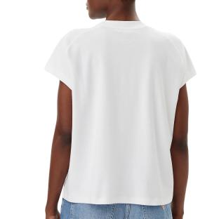 T-Shirt Blanc Femme Tommy Hilfiger Mdrn vue 0