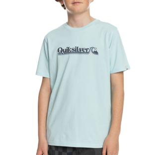 T-Shirt Bleu Homme Quiksilver Alllinedup vue 0