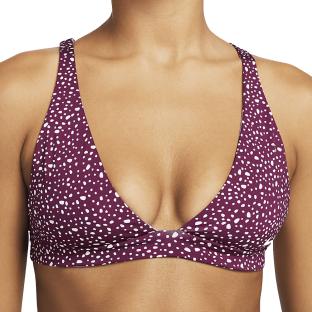 Haut de maillot de bain Violet Femme Nike Reversible Bralette pas cher