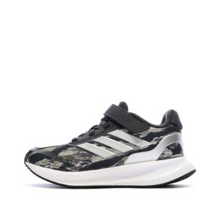 Baskets Noir/Beige Garçon Adidas Runfalcon 5 vue 0