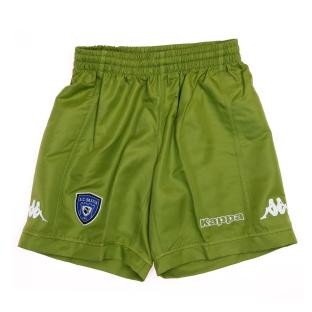 Short Vert Garçon Kappa Ryder SC Bastia pas cher