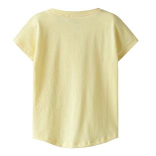 T-Shirt Jaune Fille Name it Capsl vue 0