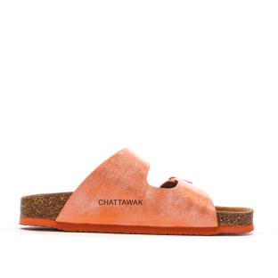 Sandales Orange Femme Chattawak ORPHEE vue 2