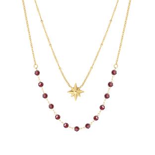 Collier Doré Femme Clio Blue CO4086S vue 0