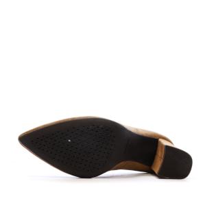 Escarpins Camel Femme Geox Bigliana vue 5