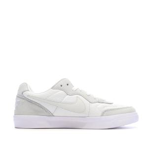 Baskets Blanches/Grises Nike Nsw Tiempo vue 0