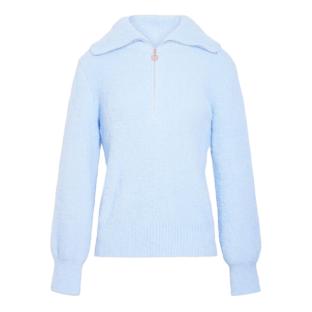 Pull Bleu Clair Femme Morgan MNOVI vue 3