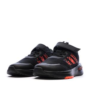 Baskets Noires/Rouges Garçon Adidas Marvel Spidey Racer vue 0