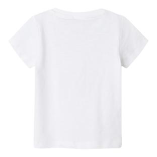 T-shirt Blanc Fille Name It Jeanette vue 2