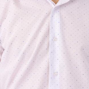 Chemise Blanche/Imprimé Homme Saint-Hilaire 202 vue 3