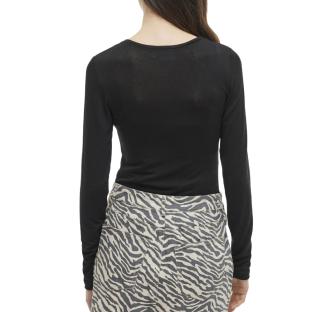 T-Shirt Noir Femme Vila Nellie vue 2