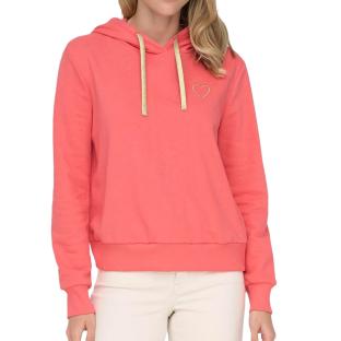Sweat à capuche Corail Femme Only Noli pas cher
