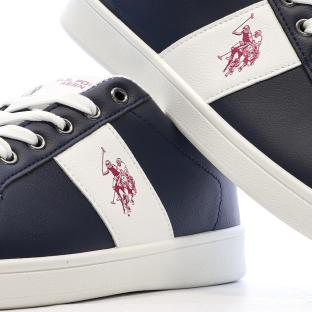 Baskets Marines/Roses/Blanches Femme US Polo ASSN For Everyday vue 0