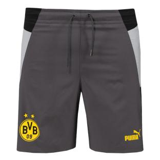 Dortmund Short foot Gris Homme Puma 2023/2024 pas cher