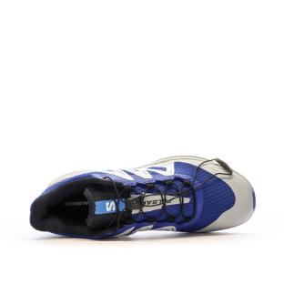 Chaussures de trail Blanche/Bleu Homme Salomon Pulsar vue 4