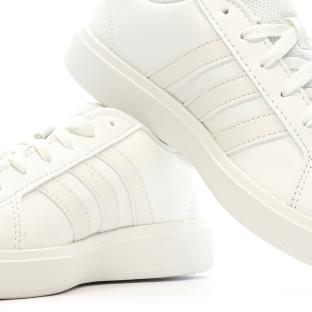 Baskets Ecru Femme Adidas Grand Court Base 2.0 vue 0