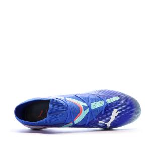 Chaussures de Foot Bleues Homme Puma Future 7 Pro FG/AG vue 4