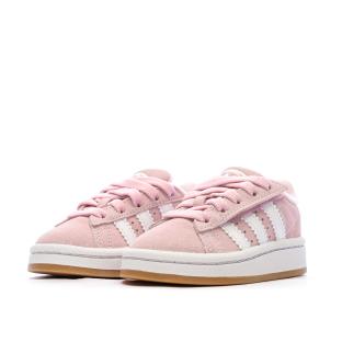 Campus Baskets Roses Clair Fille Adidas vue 0