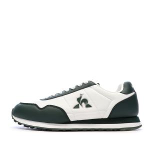 Baskets Blanches/Vertes Homme Le Coq Sportif Astra pas cher