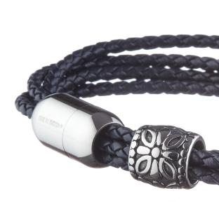 Bracelet Noir Homme Geographical Norway 315031 vue 0