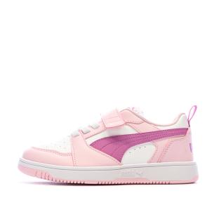 Zapatillas de deporte rosas para niña Puma Rebound ver 0
