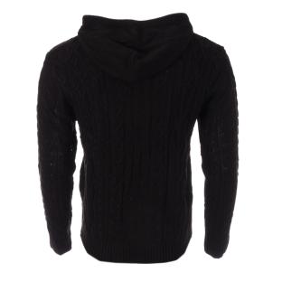 Sweat Noir Homme Paname Brothers 1021 vue 2