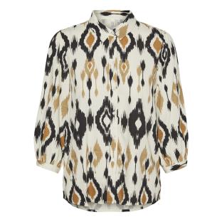 Chemise Blanc/Noir Femme Vero Moda Mille pas cher