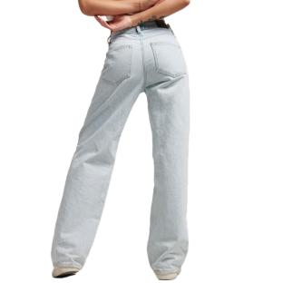 Jean Large Bleu Clair Femme Superdry Vintage vue 2
