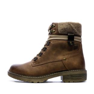 Boots Camel Femme Relife Jitone pas cher