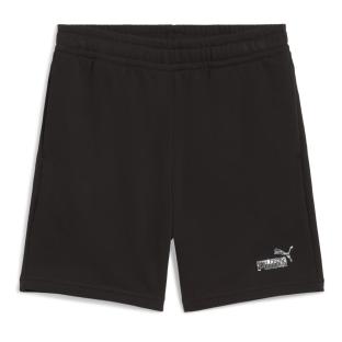 Short Noir Garçon Puma Ess Camo Shorts Tr B vue 0