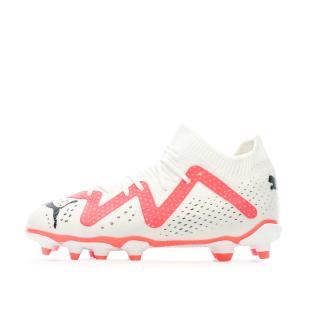 Chaussures de Football Blanc/Rose Garçon PUMA Future Match pas cher