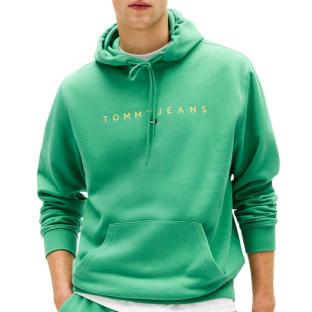 Sweat Vert Homme Tommy Hilfiger Washed DM0DM20746 vue 0