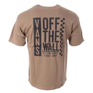 T-shirt Taupe Homme Vans Logo Ss Tee Tpt 2 vue 2
