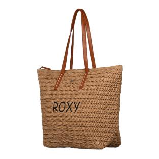 Sac à Main Beige en Paille Femme Roxy In The Tropics pas cher